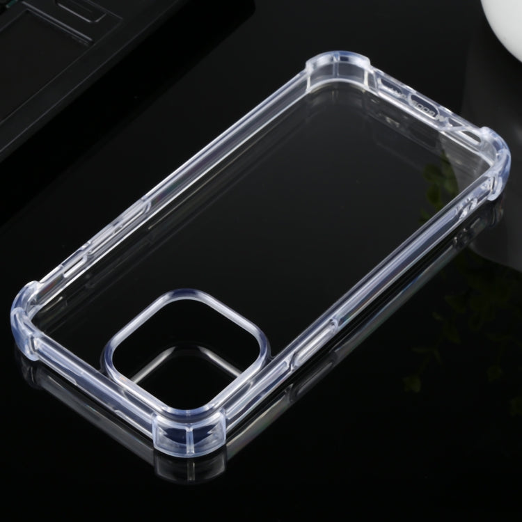 For iPhone 14 Pro Max MERCURY GOOSPERY Four-Corner Shockproof Soft Case (Transparent)