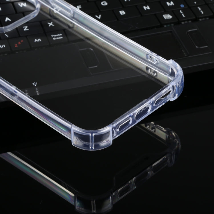 For iPhone 14 Pro Max MERCURY GOOSPERY Four-Corner Shockproof Soft Case (Transparent)