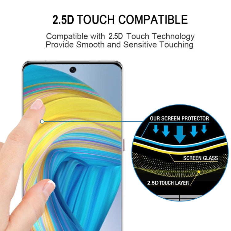 3D Curved Edge Full Screen Tempered Glass Film For Huawei Mate 50 / Mate 50E