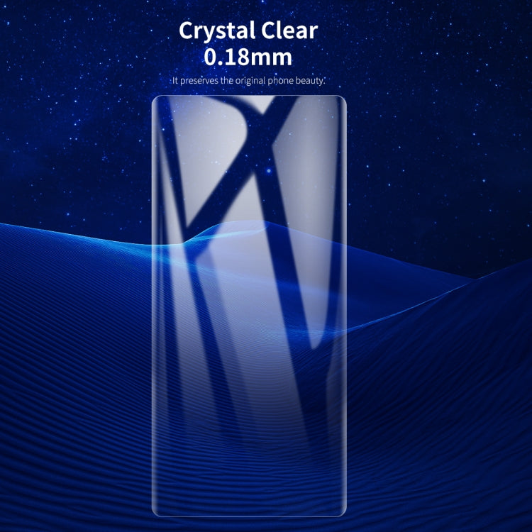 For Huawei P40 Pro ROCK 0.18mm HD Curved Surface Full Screen Protector Hydrogel Film TPU+PET Material
