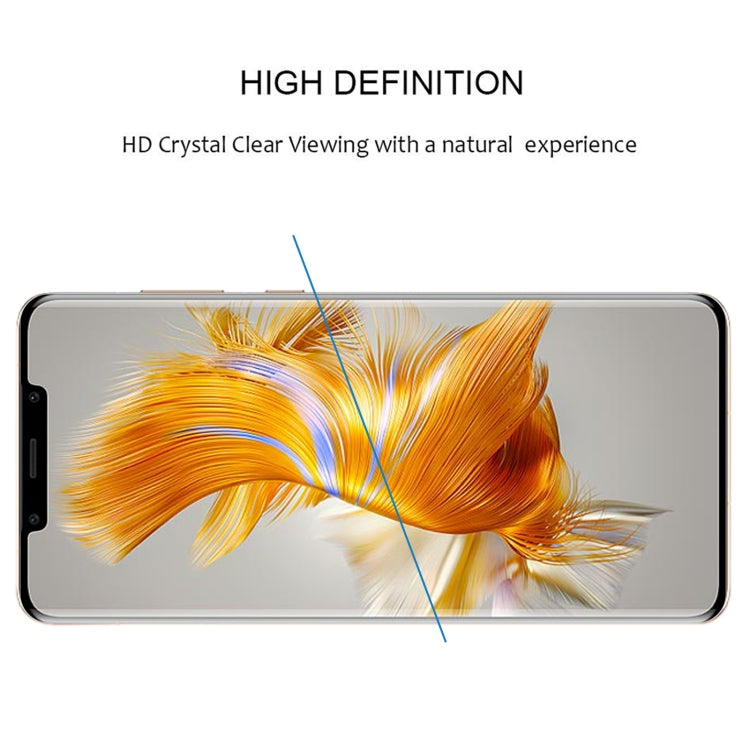 25 PCS 3D Curved Edge Full Screen Tempered Glass Film For Huawei Mate 50 Pro / Mate 50 RS Porsche Design
