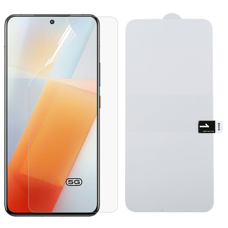 Full Screen Protector Explosion-proof Hydrogel Film For vivo iQOO 9 / iQOO 9T