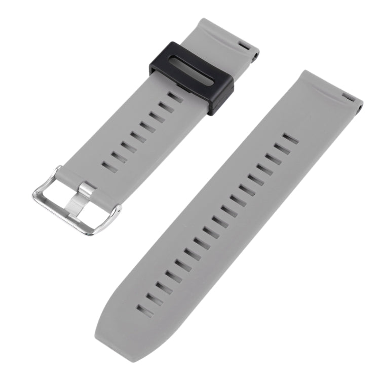 22mm Dual Color Silicone Watch Band