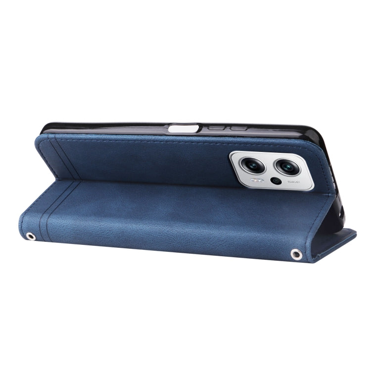 For Xiaomi Redmi Note 11T Pro/Poco X4 GT Skin Feel Life Tree Metal Button Leather Case