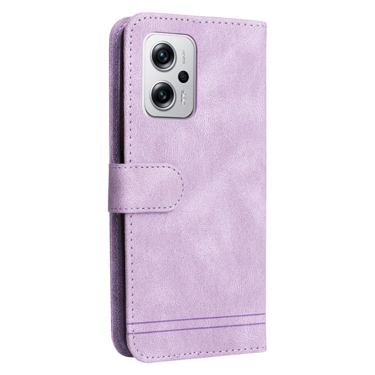 For Xiaomi Redmi Note 11T Pro/Poco X4 GT Skin Feel Life Tree Metal Button Leather Case