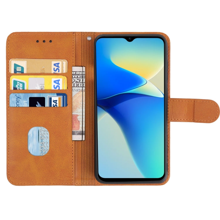 For vivo Y30 5G Leather Phone Case