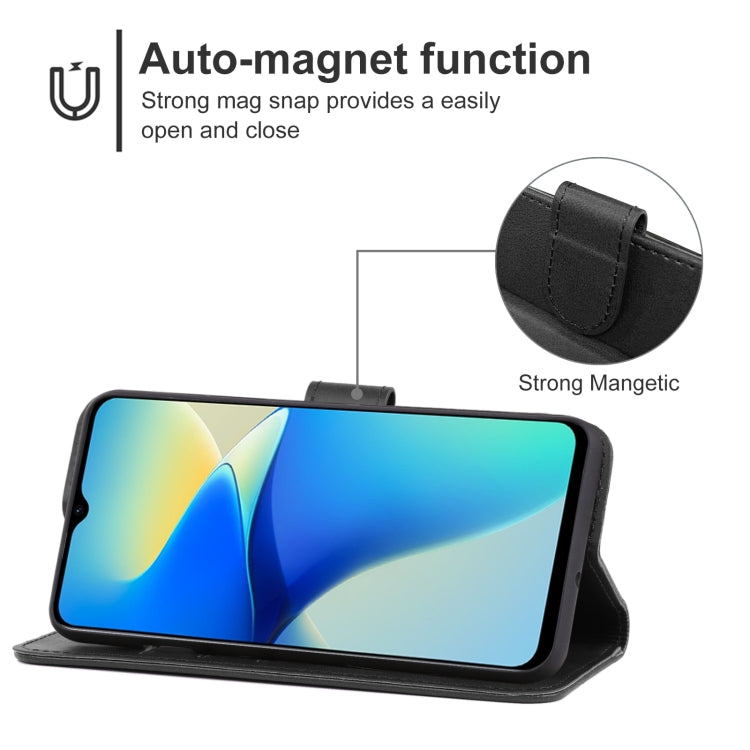 For vivo Y30 5G Leather Phone Case