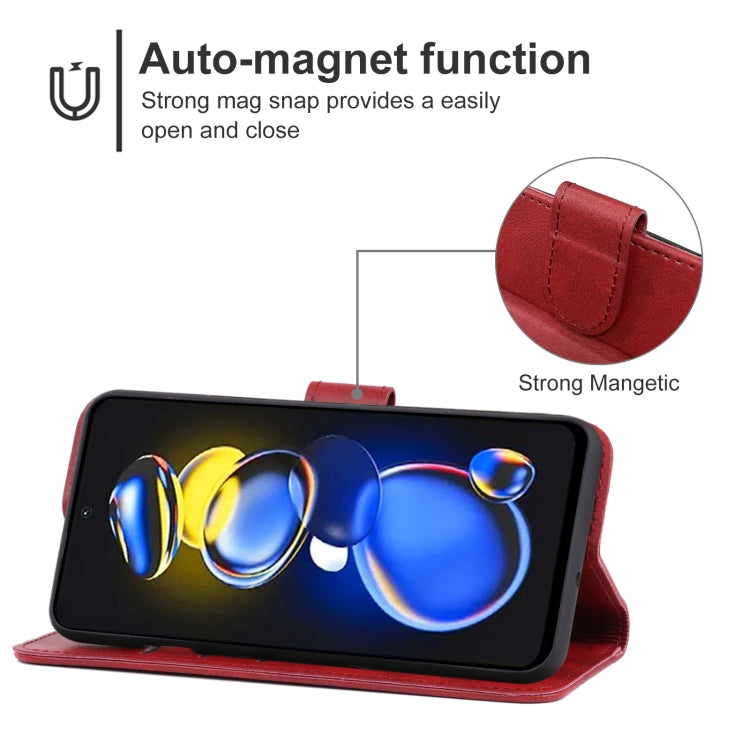 For Xiaomi Redmi K50i Leather Phone Case