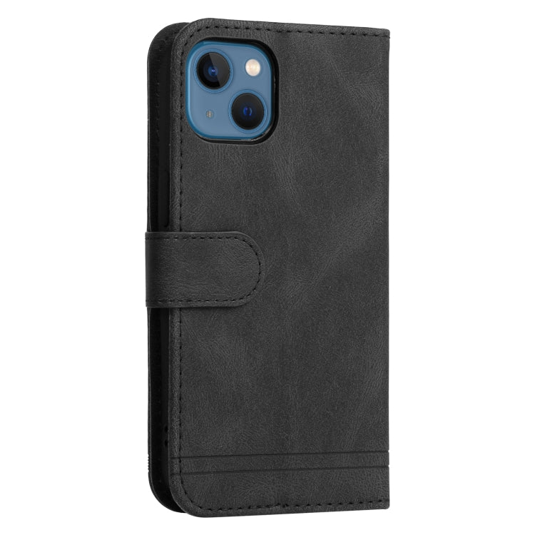 For iPhone 14 Skin Feel Life Tree Leather Case