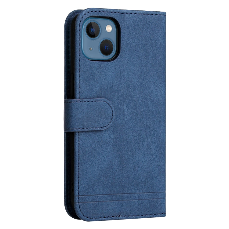 For iPhone 14 Skin Feel Life Tree Leather Case