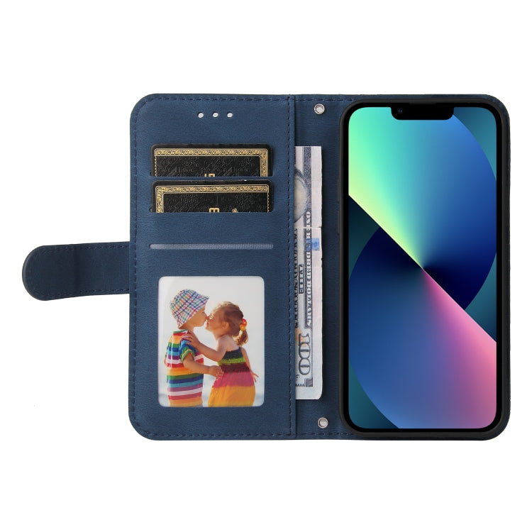 For iPhone 14 Skin Feel Life Tree Leather Case