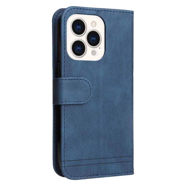 For iPhone 14 Pro Skin Feel Life Tree Leather Case