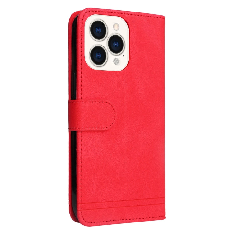 For iPhone 14 Pro Max Skin Feel Life Tree Leather Case