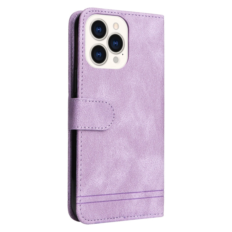 For iPhone 14 Pro Max Skin Feel Life Tree Leather Case