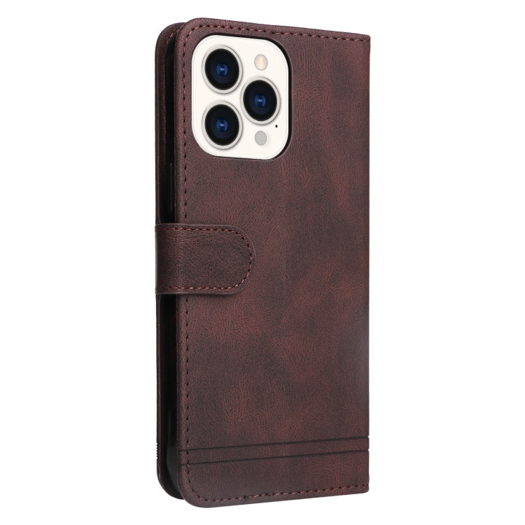 For iPhone 14 Pro Max Skin Feel Life Tree Leather Case