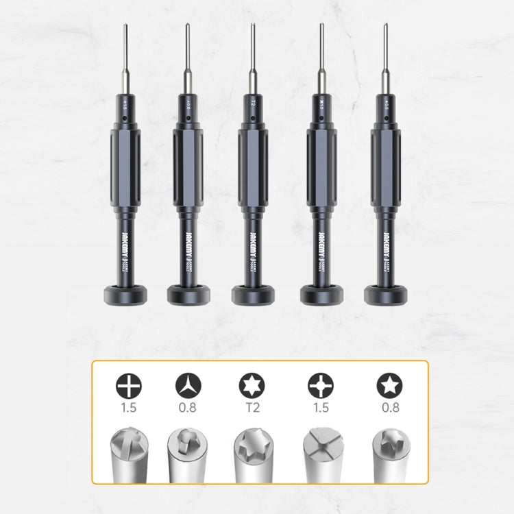 JAKEMY JM-8179 3D Magnetic Non-Slip Screwdriver, Model:Y0.8