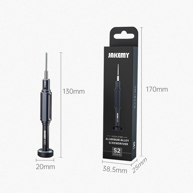 JAKEMY JM-8179 3D Magnetic Non-Slip Screwdriver, Model:Y0.8