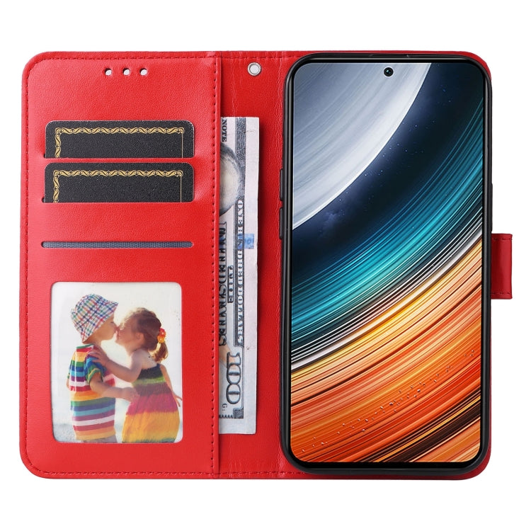 For Xiaomi Redmi K40S / Poco F4 Embossed Sunflower Leather Phone Case