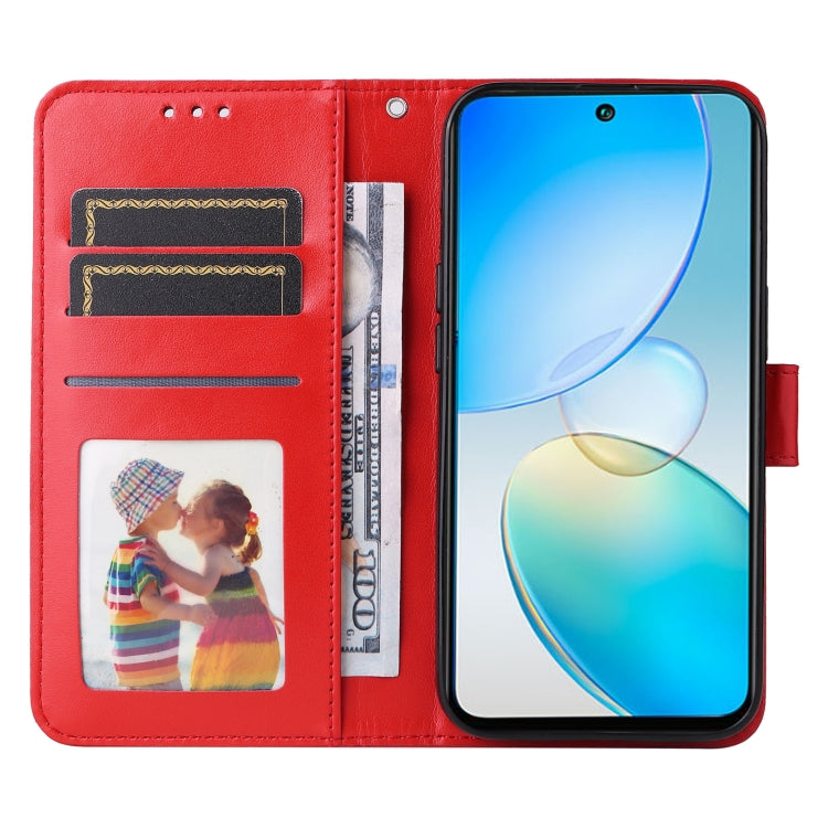 For Infinix Hot 12 Embossed Sunflower Leather Phone Case