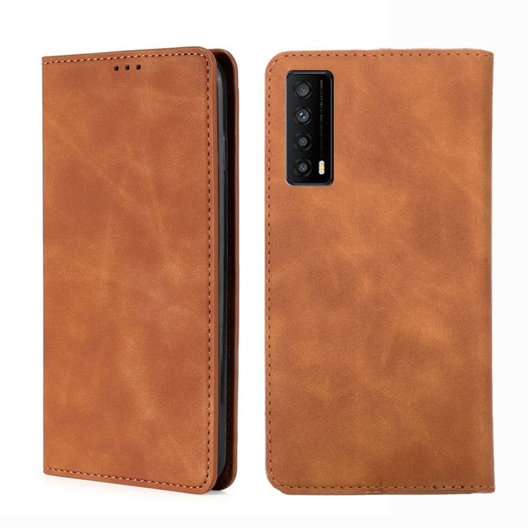 For TCL Stylus 5G Skin Feel Magnetic Horizontal Flip Leather Phone Case