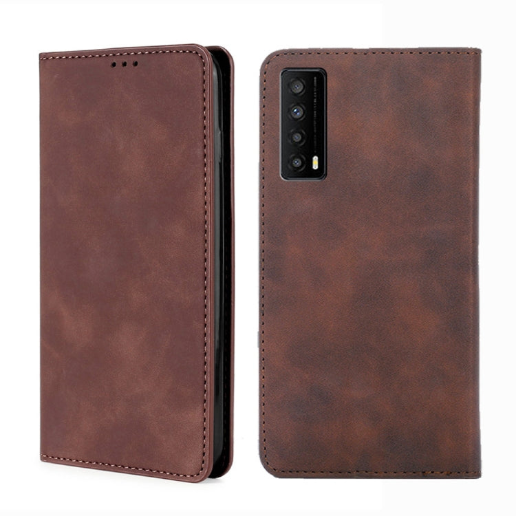 For TCL Stylus 5G Skin Feel Magnetic Horizontal Flip Leather Phone Case