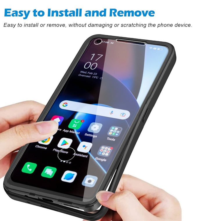 For OPPO Find X5 Pro 360 Degrees Full Coverage Phone Case