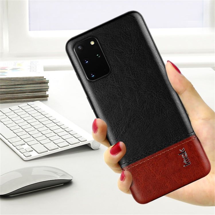 For Galaxy S20+ 5G IMAK Ruiyi Series Concise Slim PU + PC Protective Case