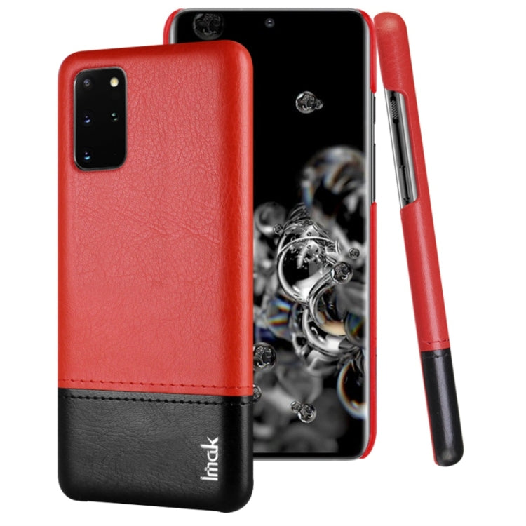 For Galaxy S20+ 5G IMAK Ruiyi Series Concise Slim PU + PC Protective Case