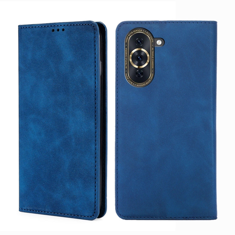 For Huawei nova 10 Pro Skin Feel Magnetic Horizontal Flip Leather Phone Case