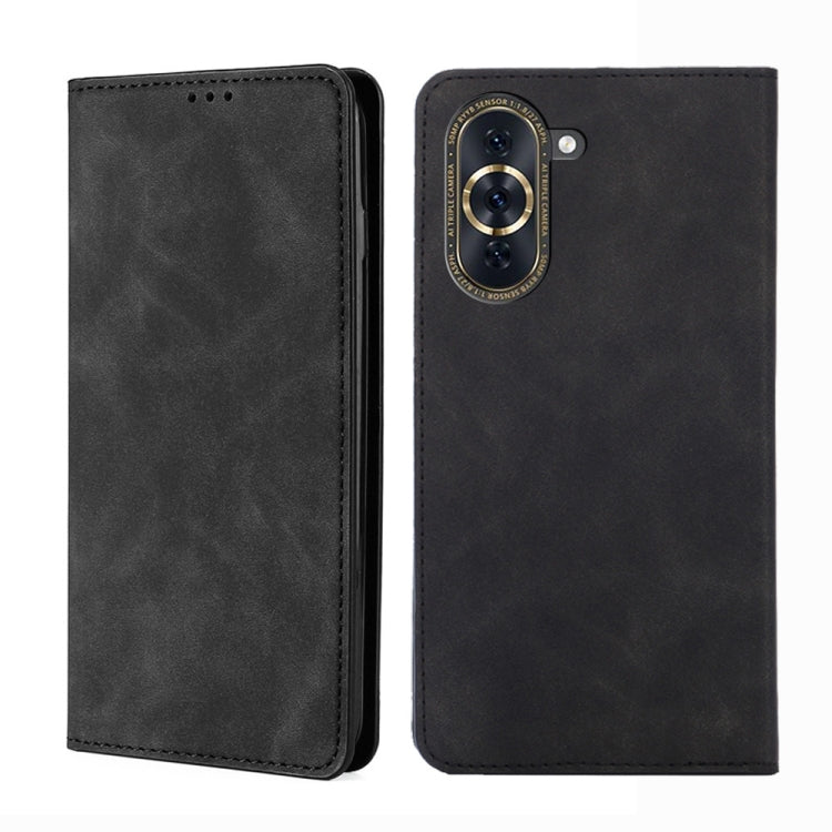 For Huawei nova 10 Pro Skin Feel Magnetic Horizontal Flip Leather Phone Case