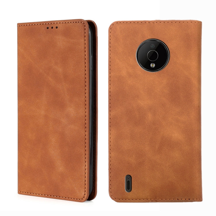For Nokia C200 Skin Feel Magnetic Horizontal Flip Leather Phone Case