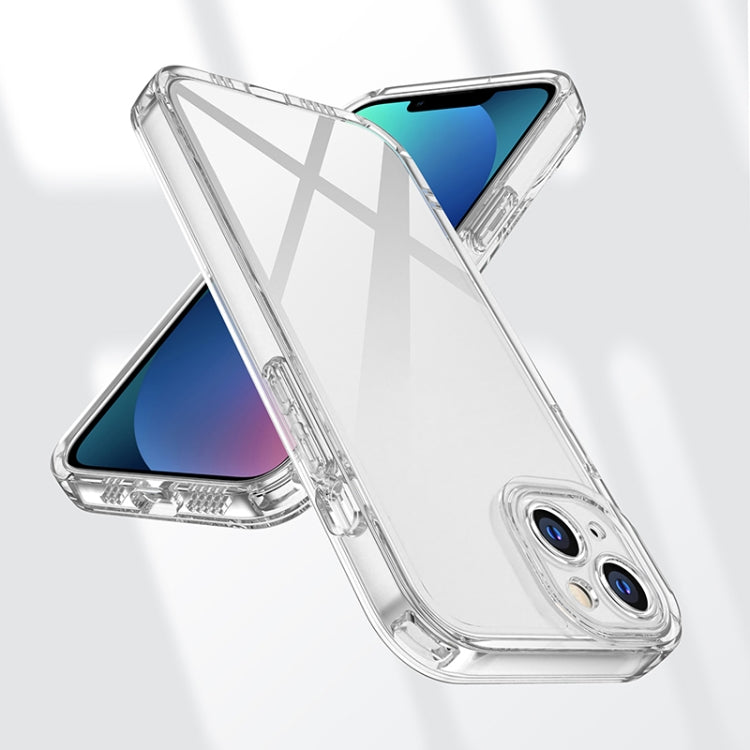 For iPhone 13 mini Straight Edge Space Shockproof Phone Case