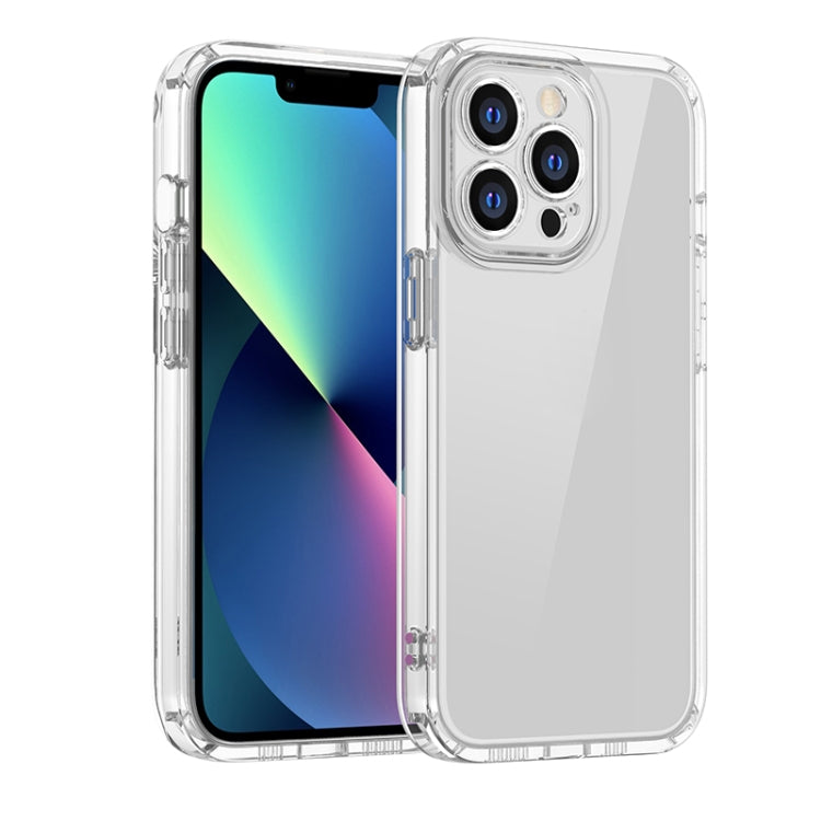 For iPhone 13 Pro Straight Edge Space Shockproof Phone Case