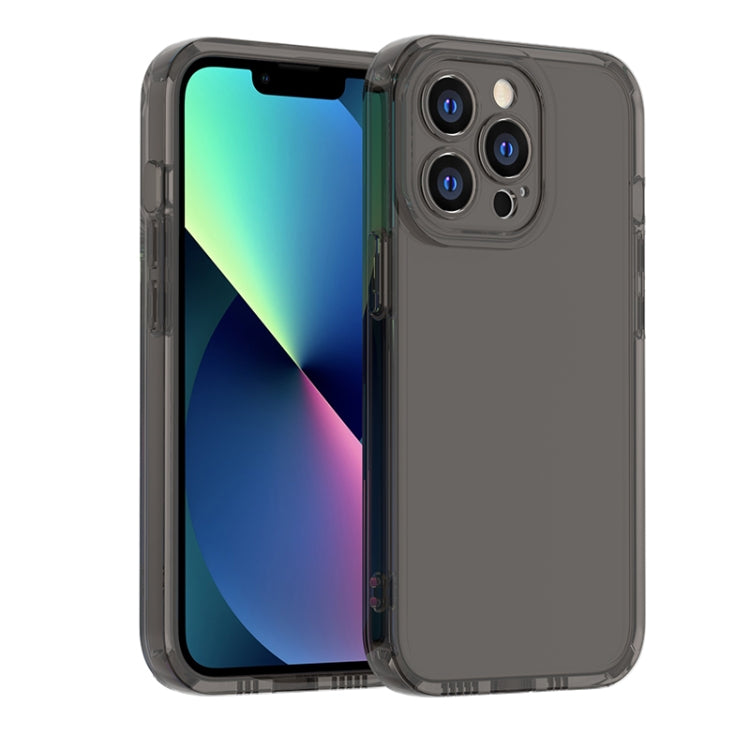 For iPhone 13 Pro Max Straight Edge Space Shockproof Phone Case