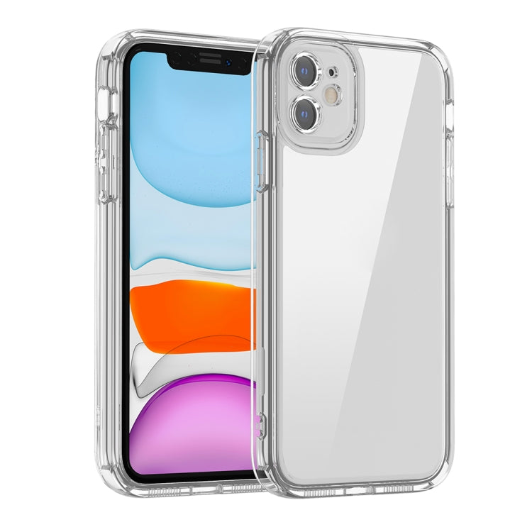For iPhone 11 Straight Edge Space Shockproof Phone Case