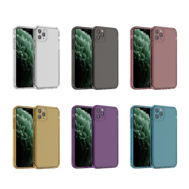 For iPhone 11 Pro Straight Edge Space Shockproof Phone Case