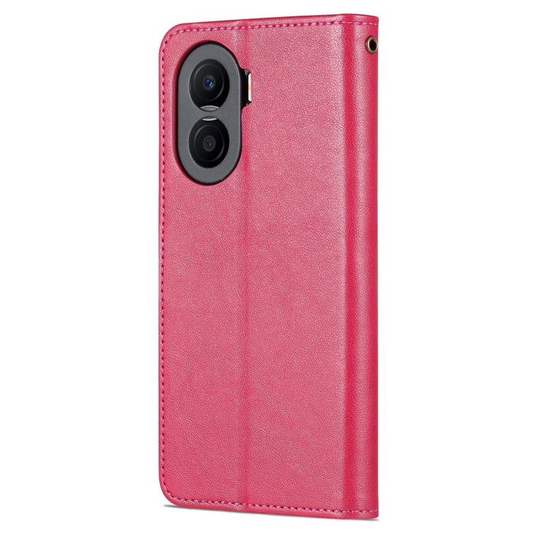 For Honor X40i AZNS Sheepskin Texture Flip Leather Phone Case