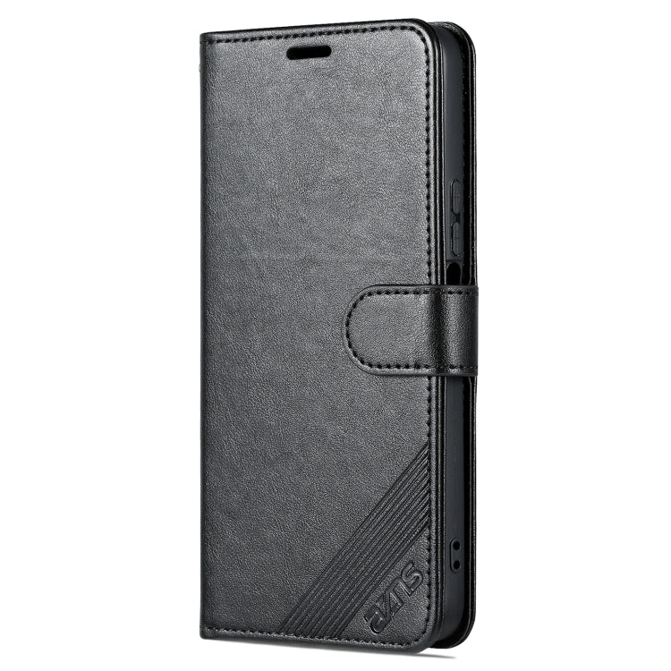 For Honor X40i AZNS Sheepskin Texture Flip Leather Phone Case