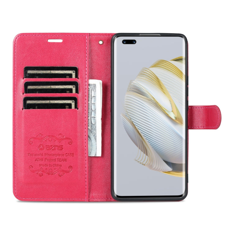 For Huawei nova 10 Pro AZNS Sheepskin Texture Flip Leather Phone Case
