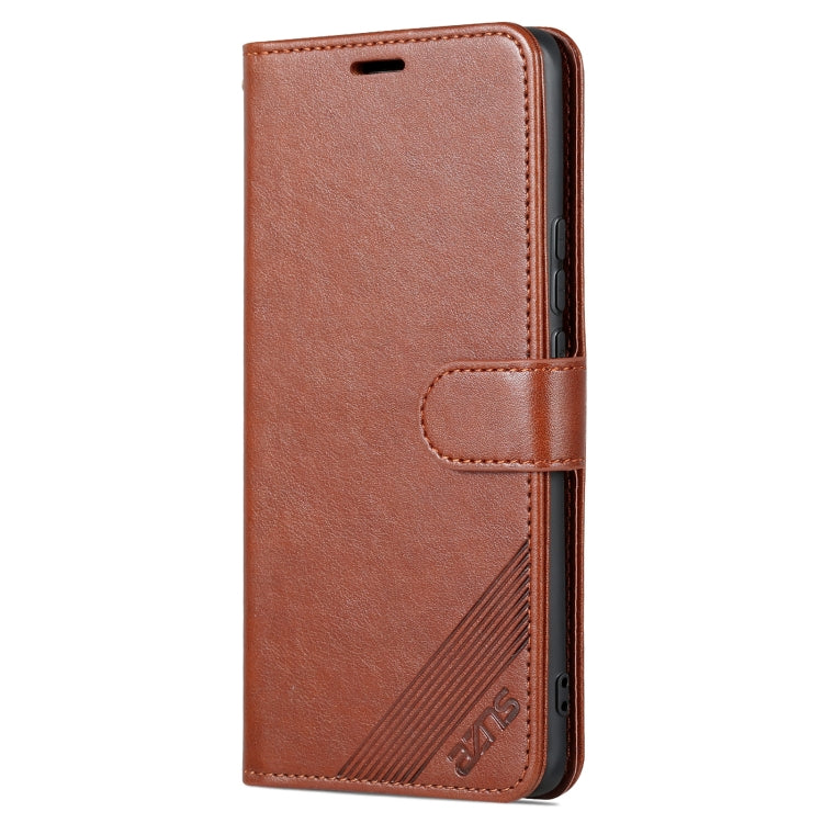 For Huawei nova 10 AZNS Sheepskin Texture Flip Leather Phone Case