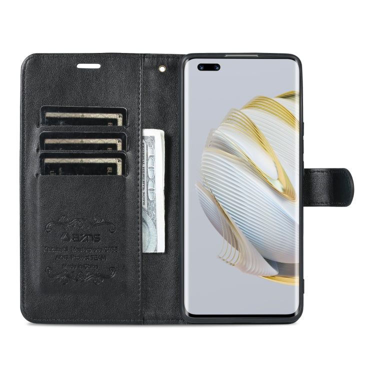 For Huawei nova 10 AZNS Sheepskin Texture Flip Leather Phone Case