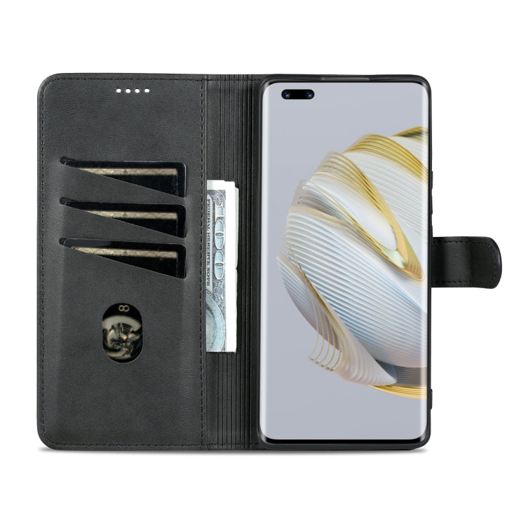 For Huawei nova 10 AZNS Skin Feel Calf Texture Flip Leather Phone Case