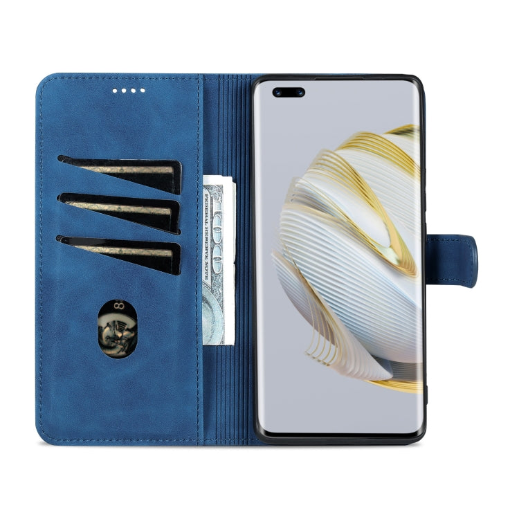 For Huawei nova 10 Pro AZNS Skin Feel Calf Texture Flip Leather Phone Case