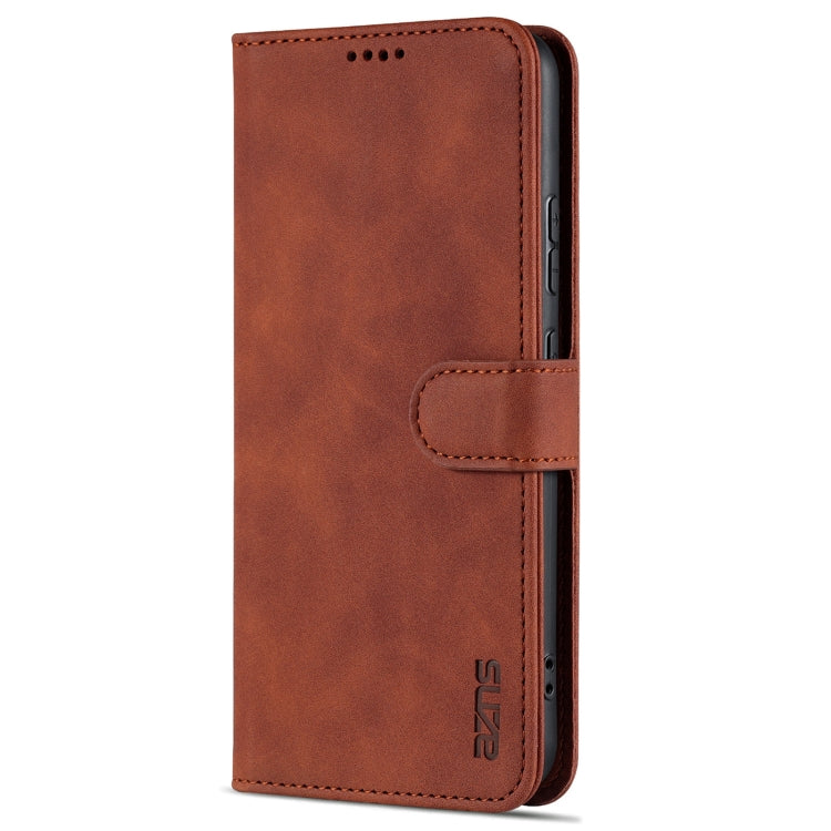 For Huawei nova 10 Pro AZNS Skin Feel Calf Texture Flip Leather Phone Case