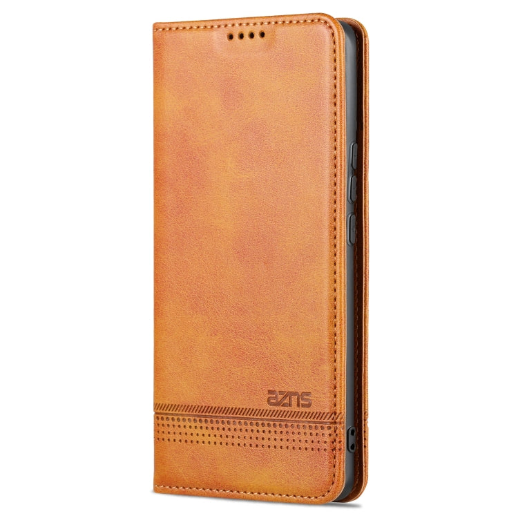 For Huawei nova 10 Pro AZNS Magnetic Calf Texture Flip Leather Phone Case