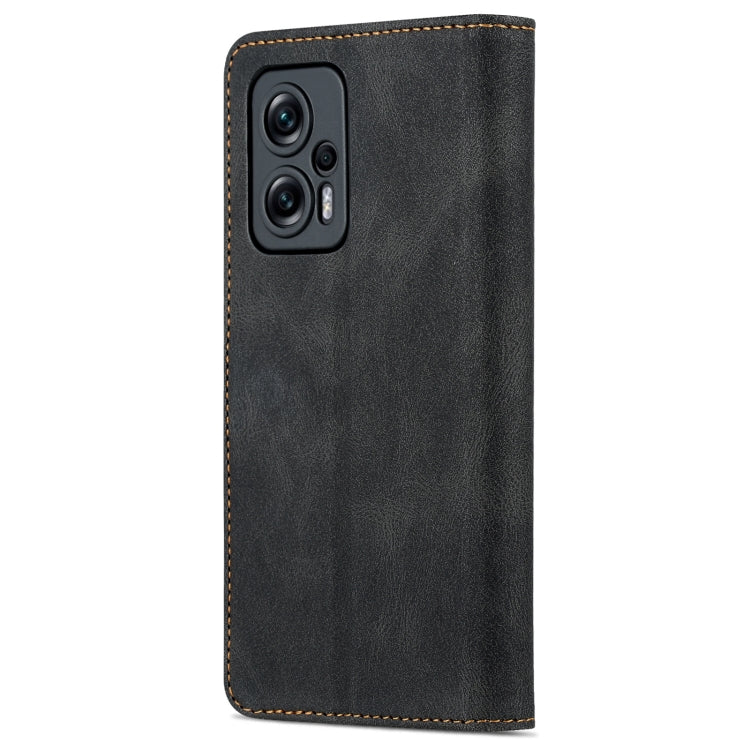 For Xiaomi Redmi Note 11T Pro / Poco X4 GT AZNS Dream II Skin Feel Horizontal Flip Leather Case