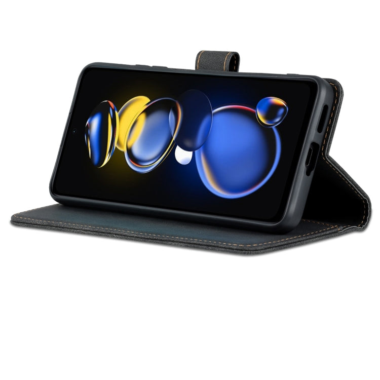 For Xiaomi Redmi Note 11T Pro / Poco X4 GT AZNS Dream II Skin Feel Horizontal Flip Leather Case