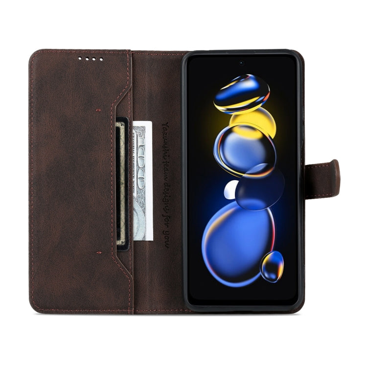 For Xiaomi Redmi Note 11T Pro / Poco X4 GT AZNS Dream II Skin Feel Horizontal Flip Leather Case