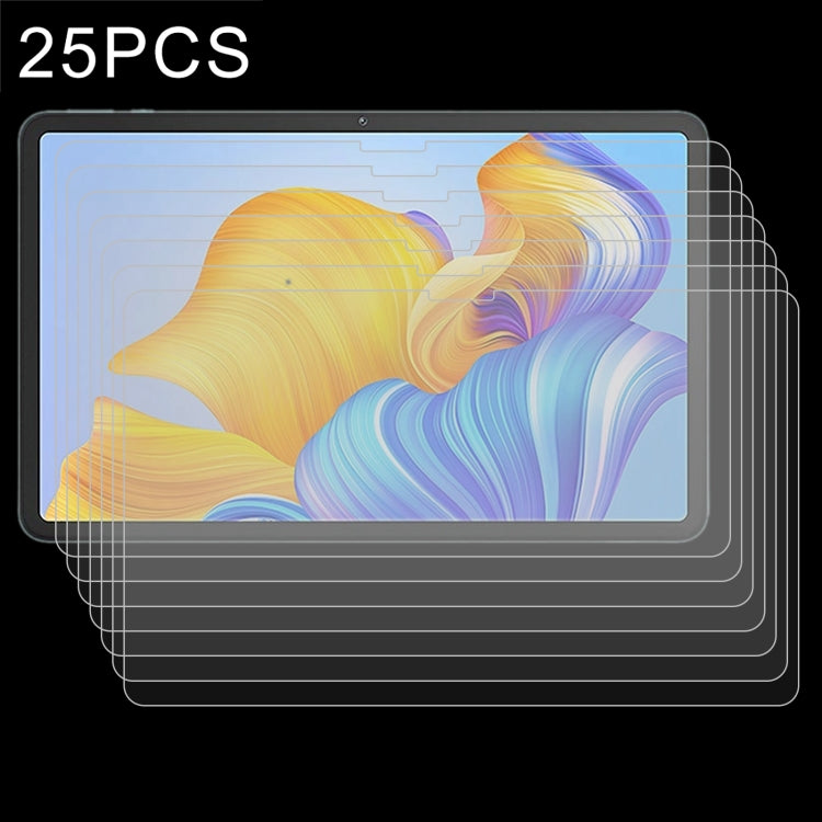 25 PCS 9H 0.3mm Explosion-proof Tempered Glass Film For Honor Pad 8