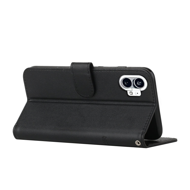 For Noting Phone 1 Stitching Calf Texture Buckle Leather Phone Case